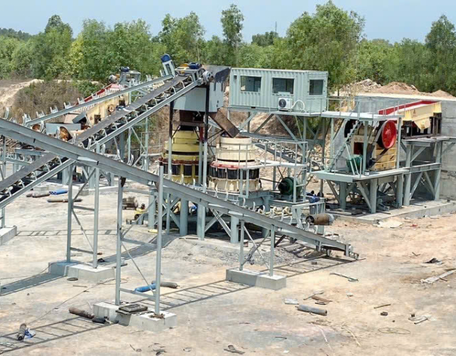 CÔNG TRÌNH 450 TPH MỎ ĐÁ TÂN TÂN MỸ